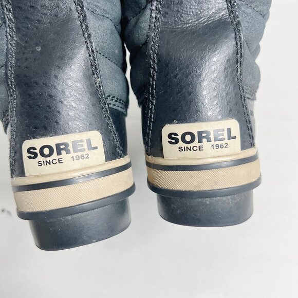 Sorel TOFINO II Youth Waterproof Boot Girl's Black Snow Boot Winter Boot Size 4 - Picture 10 of 11